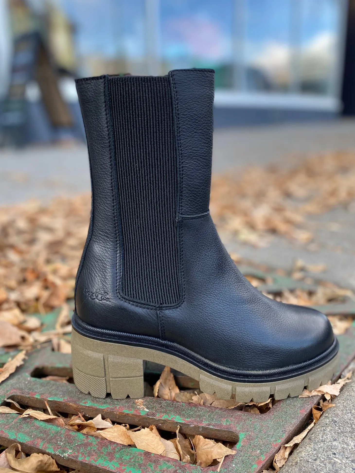 Bos & Co - Brunas - Black With Khaki
