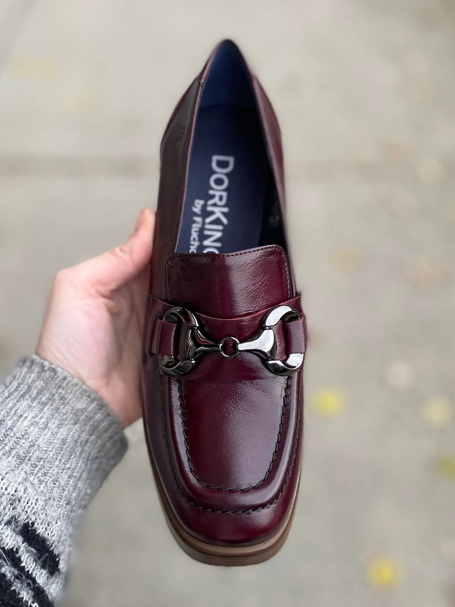 Dorking - Cristel Loafer - Bordeaux Patent
