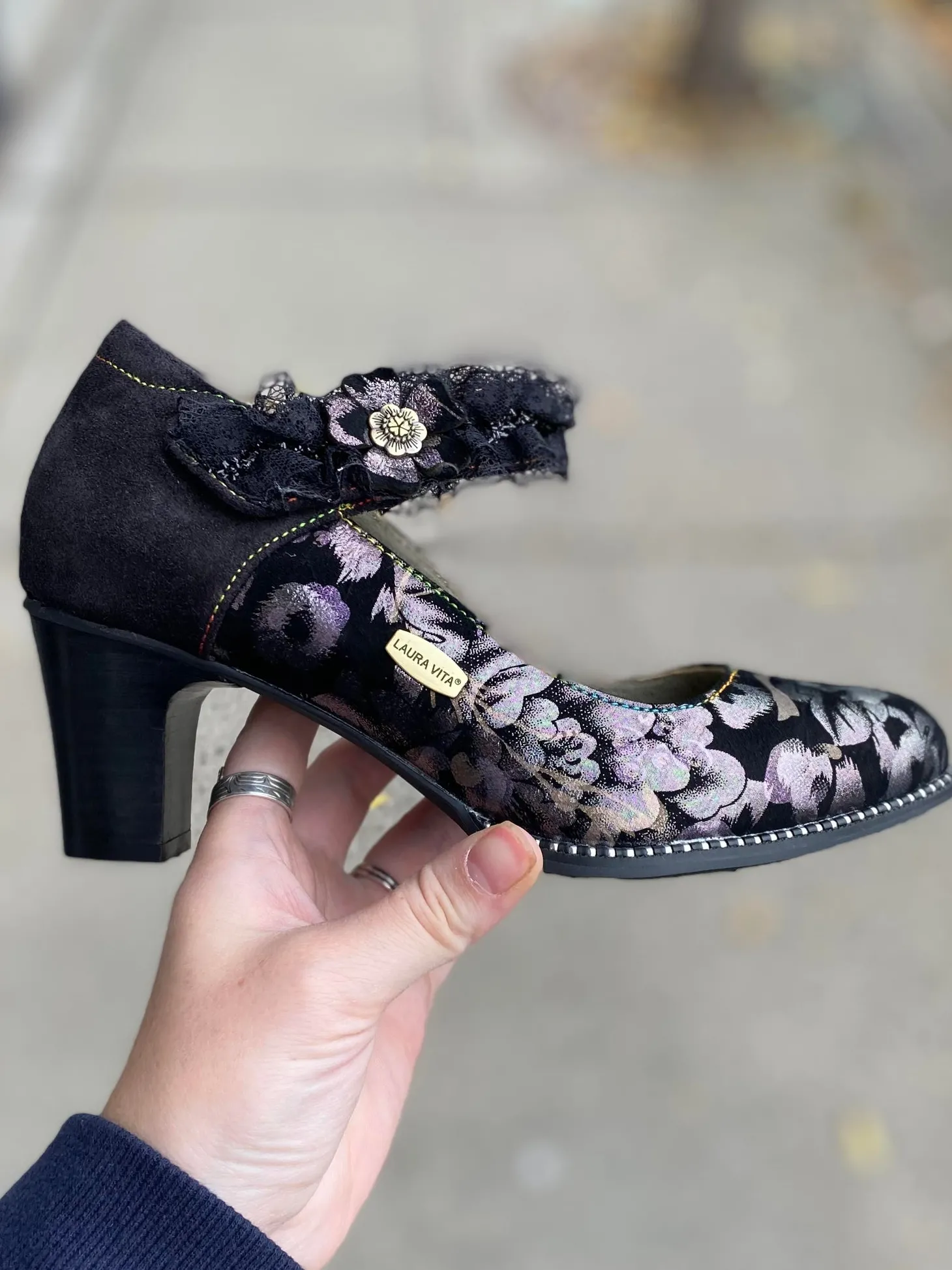 Laura Vita - A1 16021CS6B - Black Multi