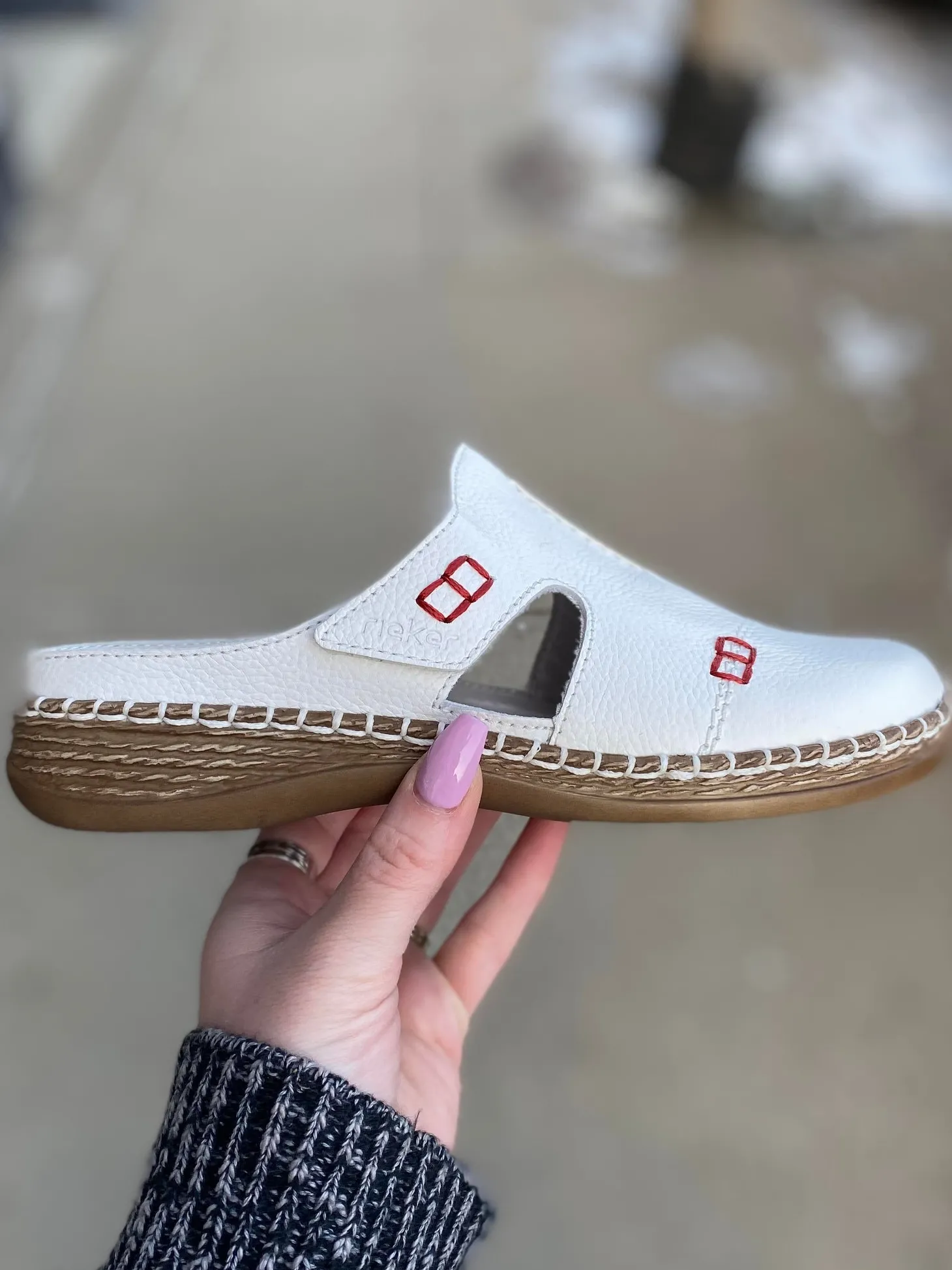 Rieker - Daisy Slide - White