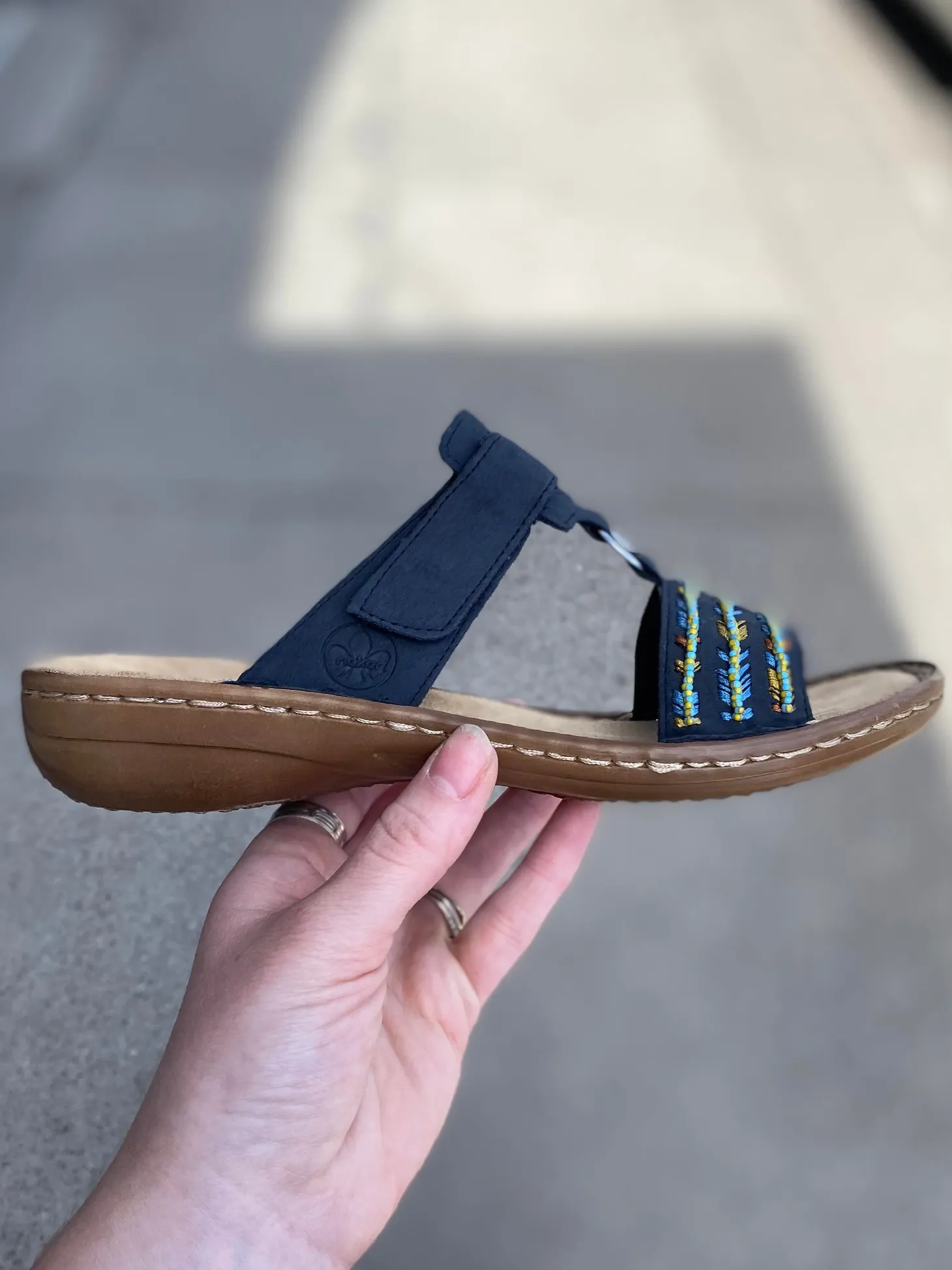 Rieker - Regina Slide - Blue